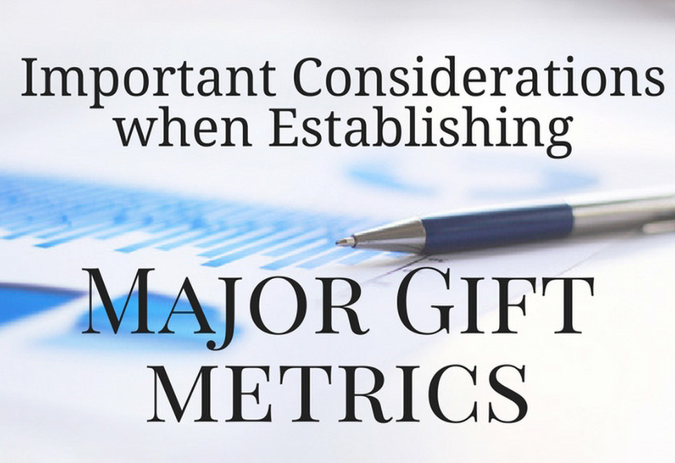 Major Gift Metrics Blog